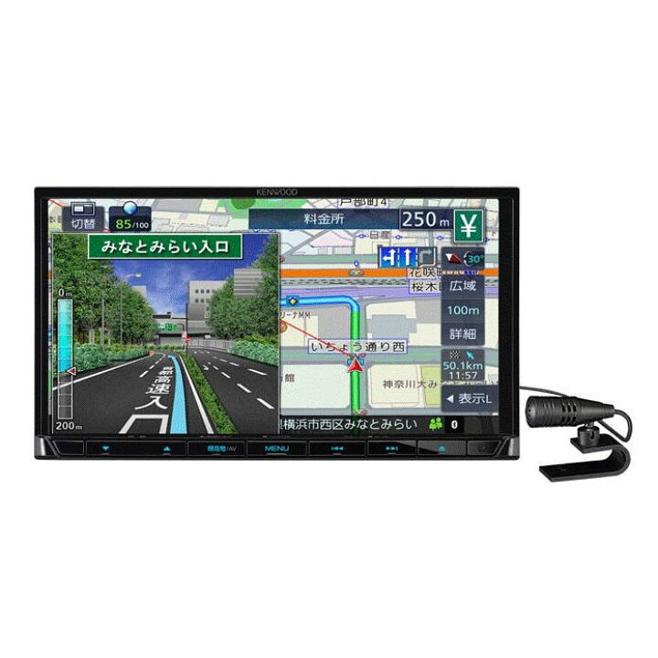 楽天市場】KENWOOD カーナビゲーション 7インチ 180mm ワンセグタイプ 