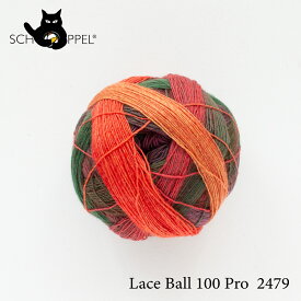 ショッペル SCHOPPEL 毛糸 Lace Ball 100 Pro 2479（レースボール100 プロ）ドイツ製 編み物 手編み ハンドメイド