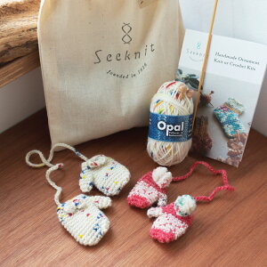Seeknit Ornament Kit jł Rt~g Lbg  I[ig ю j ҂ݐj NX}X Mtg v[g jbgX Zbg ҂ݕ ݂ S
