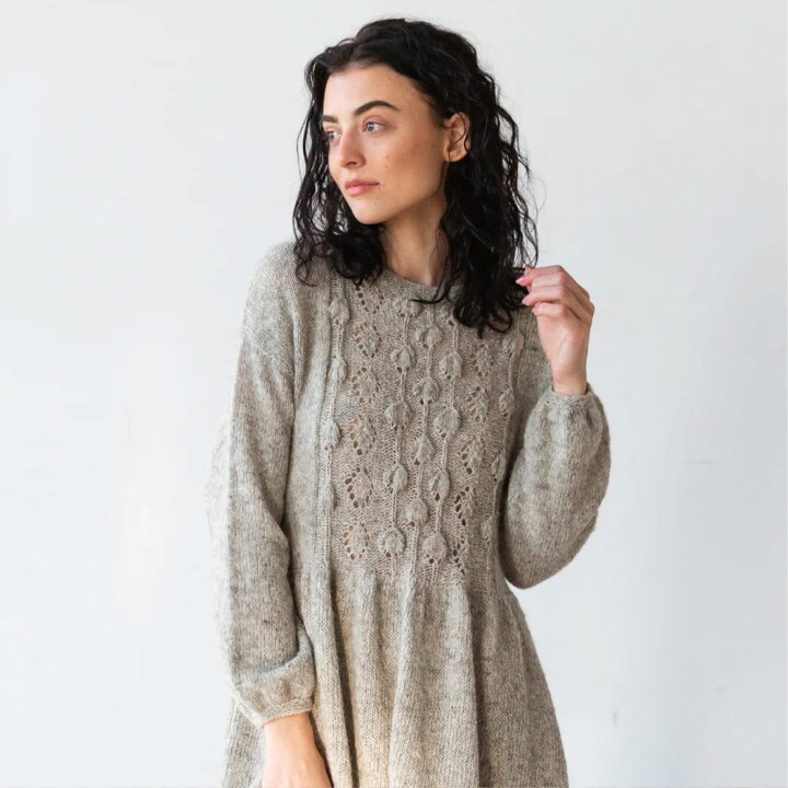 楽天市場】SWEETFERN ニットワンピース レシピ【Owlet】【Quince&Co 