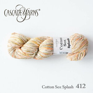 Cascade�i�J�X�P�[�h���[���j Cotton Sox Splash 412 �ю� ��҂� �肠�� �҂ݕ�