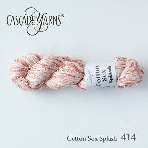 Cascade�i�J�X�P�[�h���[���j Cotton Sox Splash 414 �ю� ��҂� �肠�� �҂ݕ�