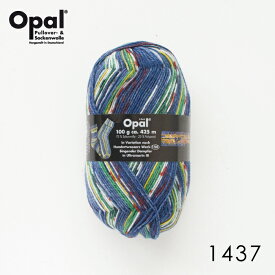 毛糸 Opal オパール Hundertwasser 1437 フンデルトヴァッサー / ソックヤーン 靴下用毛糸 てあみ ニット 手編み 編み物 手芸 ハンドメイド 手作り かぎ針 棒針