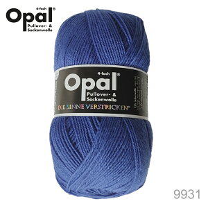 毛糸 Opal オパール Uni 9931 / オーシャン てあみ かぎ針 棒針 ニット 手編み 編み物 手芸 ハンドメイド 手作り
