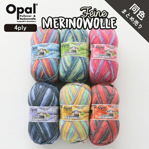 Opal Feine Merinowolle 4ply F܂Ƃߔ聞t@CmE[ Ip[