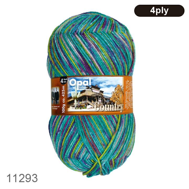 楽天市場】［8色セット］Opal Country 4ply 8色セット［11290 11291 