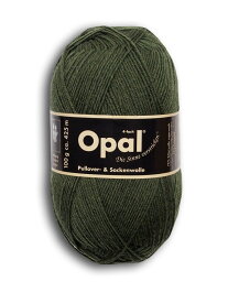 毛糸 Opal オパール 靴下用毛糸 Uni 5184 / オリーブグリーンてあみ かぎ針 棒針 ニット 手編み 編み物 手芸 ハンドメイド 手作り☆オパール