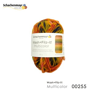 Schachenmayr Wash+Filz-it! Multicolor 00255 /curry multicolor kOp ю ҂ݕ ݂ Ă j _j jbg ҂ | nhCh yNlRDMցElR|Xsz
