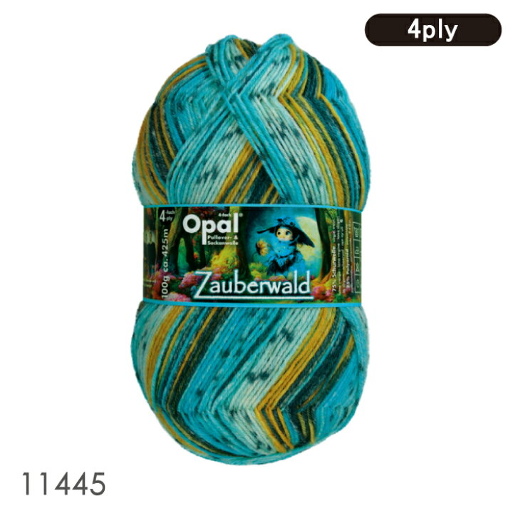 楽天市場】［8色セット］Opal Zauberwald 4ply（ザウバーヴァルド  