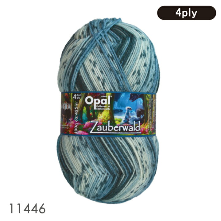 楽天市場】［8色セット］Opal Zauberwald 4ply（ザウバーヴァルド  