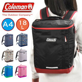 コールマン リュック Coleman 18L A4 ジャックインパック ボックス型 リュックサック キッズ 子供 小学生 男子 女子 男の子 女の子 ボックスリュック ブランド かわいい 親子 ペア ジュニア 人気 こども 子ども JACKINPACK