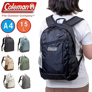 �R�[���}�� �����b�N Coleman 15L WALKER15 A4 �����b�N�T�b�N �o�b�N�p�b�N �����Y ���f�B�[�X �L�b�Y ���w�� �j�q ���q �j�̎q ���̎q �E�H�[�J�[15