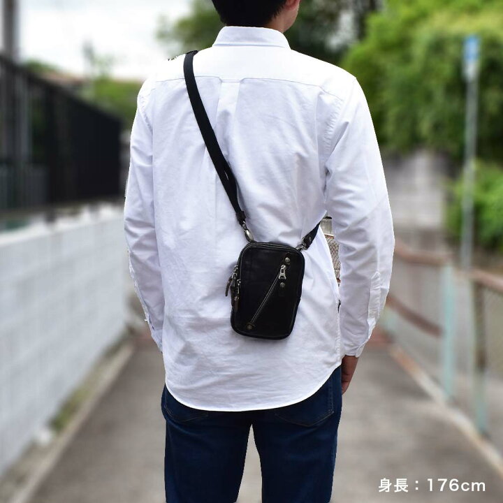 楽天市場 Rカードでさらに 4倍 8 25限定 Doubles ダブルス ベルトポーチ チョークバッグ メンズ レディース 小さい ミニ 本革 牛革 革 レザー ブランド ウエストバッグ ポーチ ショルダーバッグ 小物入れ 小物ポーチ カラビナ おしゃれ 2way Vif 71 カバンのアイワ