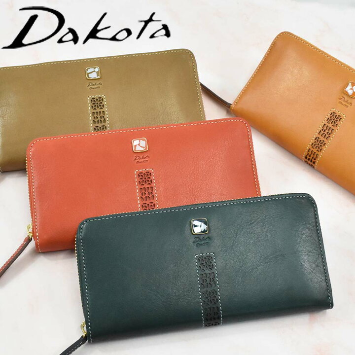 楽天市場 ポイント最大35倍 12 10まで ダコタ Dakota 長財布 レディース コッチャ ラウンドファスナー 財布 ファスナー レディース財布 レディース長財布 本革 革 レザー 大容量 ブランド おしゃれ 薄い カード入れ 多い カードポケット 多数 カバンのアイワ