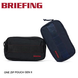 【4/25限定★エントリーで最大P37倍】 ブリーフィング ポーチ BRIEFING ONE ZIP POUCH MW GENII ガジェットポーチ ガジェットケース 小物入れ メンズ レディース 充電器 周辺機器 小物 BRA233A38