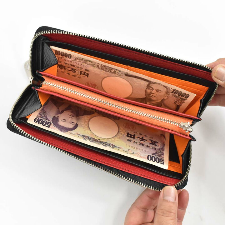 楽天市場】カステルバジャック 財布 長財布 ラウンドファスナー メンズ  