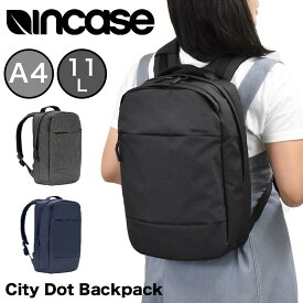 【P最大34倍 | お買い物マラソン】 Incase インケース リュック City Dot Backpack 正規品 バックパック A4 レディース メンズ シティドットバックパック PCリュック ビジネスリュック ビジネス 通勤 通学 コンパクト 小さめ