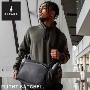 �A���p�J �V�����_�[�o�b�O �o�b�O ALPAKA FLIGHT SATCHEL 11L �����Y �V�����_�[ �΂߂��� �V���v�� ��e�� �傫�� 42460001