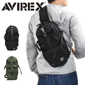 【5/30限定★全商品ポイント10倍】 AVIREX ボディバッグ メンズ レディース 大容量 B5 アビレックス イーグル バッグ ショルダーバッグ アヴィレックス ボディバック ボディーバッグ ブランド 人気 軽量 かっこいい ミリタリー AVX305L