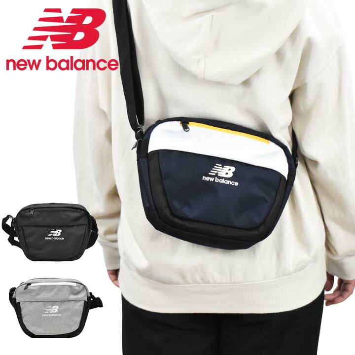 楽天市場 ニューバランス New Balance ショルダーバッグ ショルダーバック ショルダー 斜め掛け 斜めがけ 肩掛けカバン メンズ レディース おしゃれ 旅行 サブバッグ かわいい 女子高生 中学生 高校生 男子 女子 抗菌 防臭 Jabl1680 カバンのアイワ