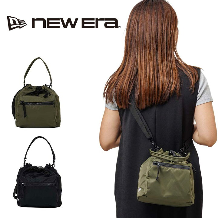 楽天市場】ニューエラ ポーチ 巾着 ショルダーバッグ NEW ERA 2WAY 