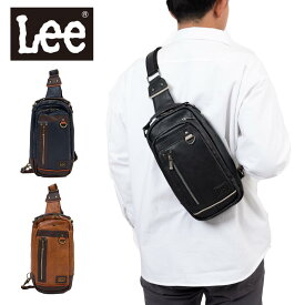 【8/10限定★エントリーで最大P52倍】 Lee リー ボディバッグ メンズ レディース ブランド ワンショルダー ショルダーバッグ ボディーバッグ ボディバック 斜め掛けバッグ 斜めがけバッグ 男女兼用 人気 かっこいい シンプル おしゃれ 大人 320-3150