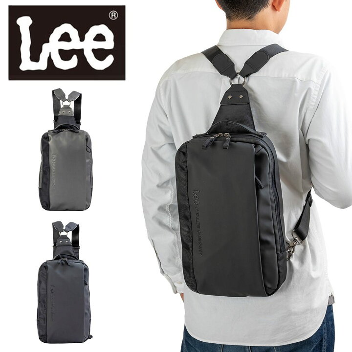楽天市場】Lee リー ボディバッグ リュック 2WAY 大容量 バッグ メンズ 