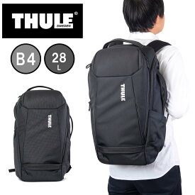 【3/30限定★全商品ポイント10倍】 Thule リュック スーリー B4 28L Accent Backpack バックパック 大容量 バッグ ビジネスリュック パソコン収納 15.6インチ メンズ レディース ブランド 3204814