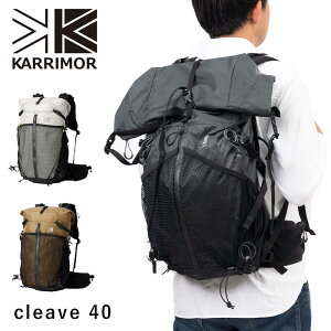 �J���}�[ �����b�N KARRIMOR �o�b�N�p�b�N 40L �����b�N�T�b�N cleave 40 M�T�C�Y �N���[�u40 �����Y ���f�B�[�X �j�� ��e�� �傫�� �y�� �y�� ���@�\ �A�E�g�h�A �J�W���A�� ���� �o�R �n�C�L���O 5