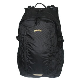 リュック 黒 通学 大容量 THRASHER スラッシャー リュックサック 30L 撥水加工 thr-282 通学リュック ブランド バックパック メンズ レディース 男子 女子 大きい 通学 通勤 中学生 高校生 大学生 通学バッグ 通勤 A4 黒 ブラック メンズリュック 通勤リュック 通学用 入学