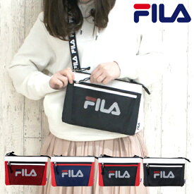 【ラッピング袋無料】サコッシュ メッシュ FILA フィラ ACCESSORY サコッシュ fl-0010 バッグ メンズ レディース 男子 女子 斜め掛け 人気 赤 紺 黒 ミニ ショルダーバッグ 小さめ おしゃれ 小学生 中学生 高校生 誕生日 クリスマス 母の日 父の日 プレゼント