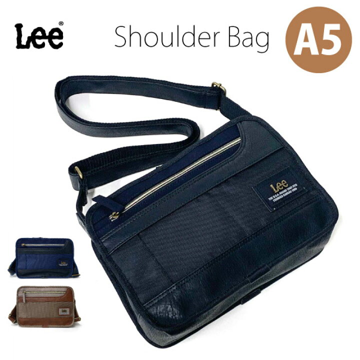 楽天市場 ショルダーバッグ メンズ 斜めがけ Lee リー Big Fit 横型ショルダーバッグ 3 3252 斜めがけバッグ かっこいい 男性 メンズバッグ 大人 30代 40代 50代 プレゼント 人気 男子 おしゃれ カジュアル 軽量 旅行 斜め掛け バッグ 肩掛け ミニショルダーバッグ