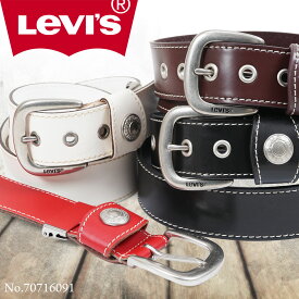 Levis リーバイス 本革 メンズベルト メンズ カジュアル 紳士ベルト 本革 メンズ ベルト レザー ピンタイプ 通勤 革小物 メンズ ベルト ブランド メンズ ベルト カジュアル 本革 15116091