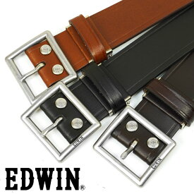 EDWIN エドウィン 本革 メンズベルト メンズ ラインギャリソンベルト ビジネス レザーメンズベルト メンズ ピンタイプ 日本製 メンズベルト メンズ 本革 メンズ ベルト ブランド 0111130
