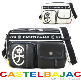 CASTELBAJAC カステルバジャック ドミネ ショルダーバッグ メンズ ブランド 斜めがけ バッグ 肩掛け 男女兼用 メンズ バッグ 海外旅行バッグ 24111