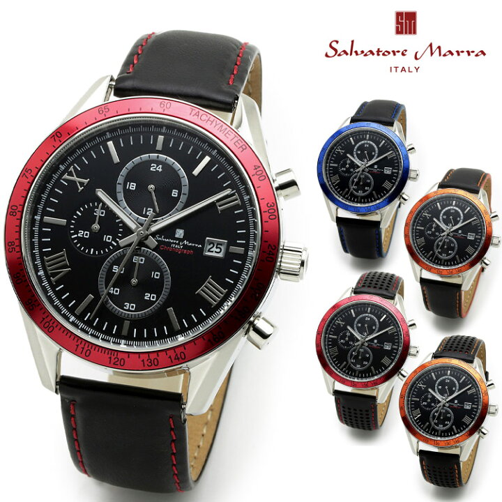 楽天市場 腕時計 Salvatore Marra Sm メンズ 腕時計 サルバトーレマーラ クロノグラフ 時計 クォーツ ビジネス カジュアル 通販 鞄 財布屋本舗 バッグ サイフ