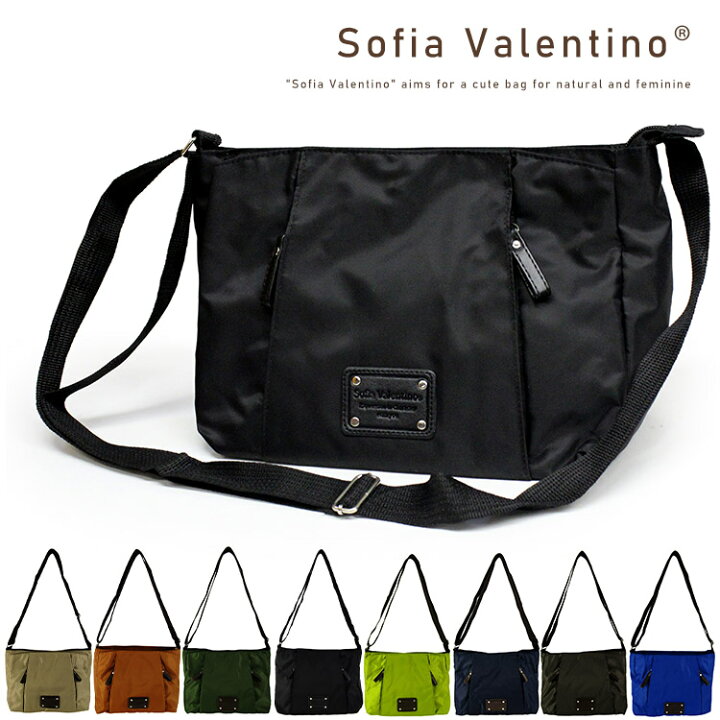 楽天市場】コンパクトな斜めがけショルダー Sofia Valentino 4875 
