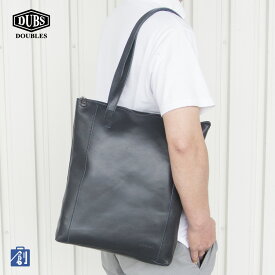 トートバッグ a4 縦 ファスナー 本革 レザー メンズ レディース トート 小さめ a4 バック 縦型 ビジネスバッグ 通勤 軽い 肩掛け 薄い ブランド DOUBLES ダブルス かばん バッグ JVA-7421