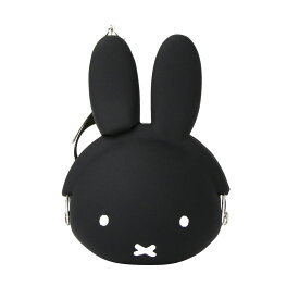mimi POCHI BABY miffy がま口 シリコン 小物入れ キーリング キーホルダー メール便送料無料 ミミポチベビー ミッフィー グッズ 小銭入れ コインケース ミニ財布 がまぐち 大人 かわいい レディース POCHI ポチ p+g design ピージーデザイン モノトーン 雑貨