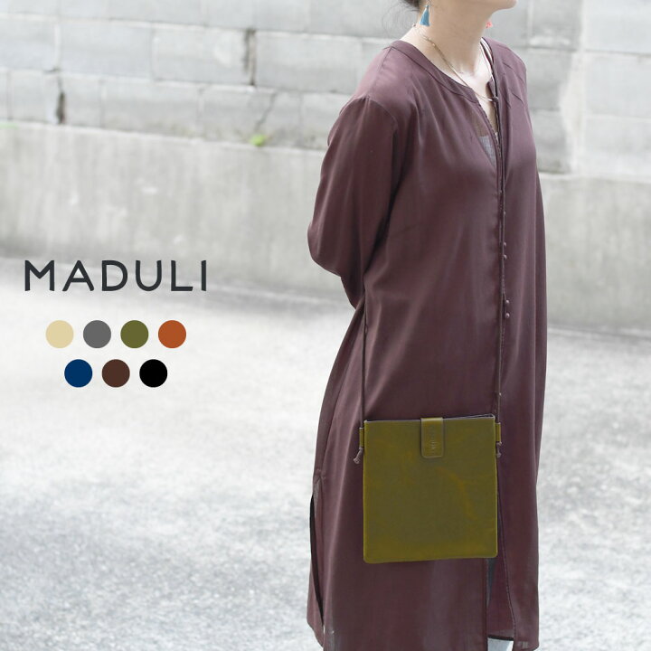 楽天市場】サコッシュ 縦型 ミニ ショルダーバッグ MADULI レディース 