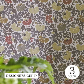 【送料無料】 輸入壁紙 テシード イギリス 花柄 フラワー 植物 パターン DESIGNERS GUILD/デザイナーズギルド （52cm巾 × 10m巻）［1ロール単位］