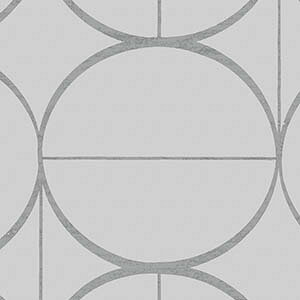 輸入壁紙 テシード アメリカ 幾何学模様 円 格子 アールデコ エレガント ゴールド おしゃれ クロス YORK (68.5cm巾 × 8.2m巻) MD7202 MD7204 MD7205