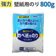 強力タイプ 壁紙用のり 800g アサヒペン