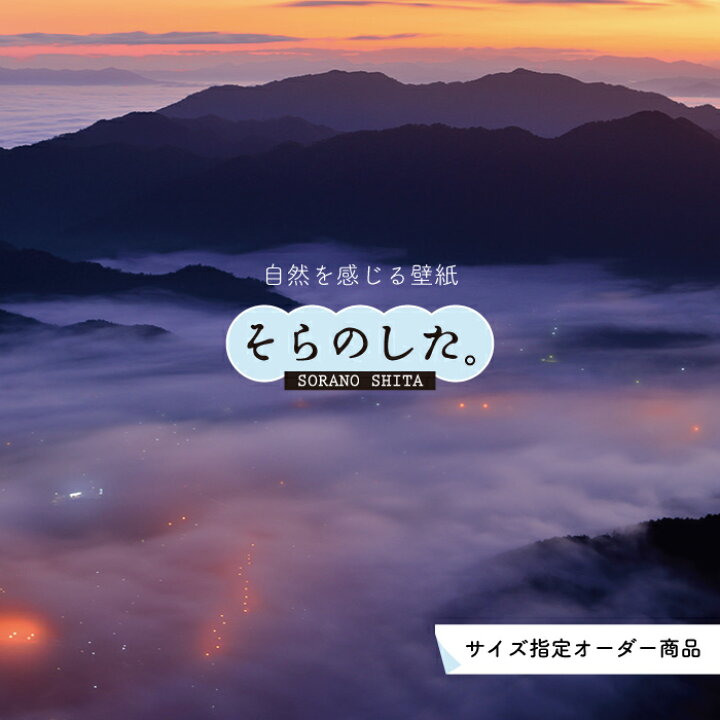 楽天市場 オーダー壁紙 壁紙 雲海 空 おしゃれ 写真 自然 雲 スカイ クラウド 雲の上 癒し 貼りやすい デザイン 防カビ 日本製 国産 リメイク 模様替え 店舗 天井 部屋 寝室 キッチン リビング トイレ 美しい 風景 景色 白 ブルー かべがみはるこ