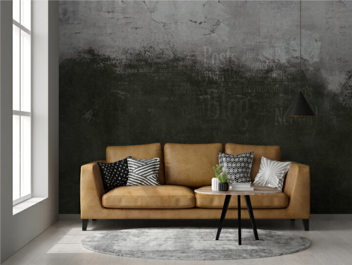 楽天市場 サイズオーダー 壁紙 コンクリート モルタル Diy おしゃれ シンプル 打ちっぱなし インダストリアル ストリート ロゴ モノトーン 日本製 リビング レストラン カフェ ショップ オフィス リビング 店舗 内装 商業施設 アクセントクロス リメイク 貼り替え