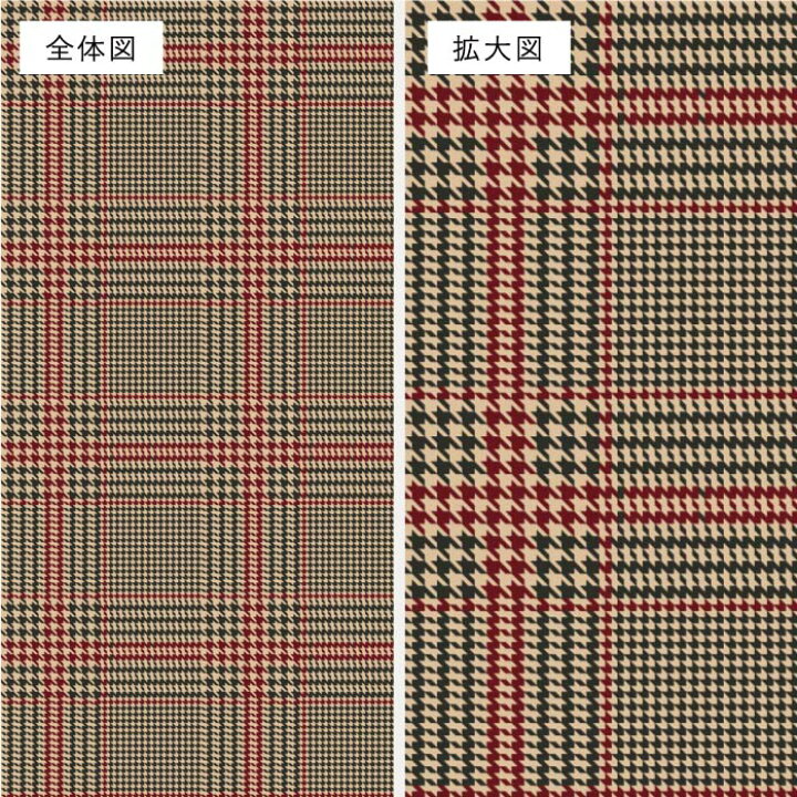 楽天市場 1m単位 切り売り 壁紙 おしゃれ チェック のりなし シンプル クラシック レトロ ベーシック グレンチェック 格子柄 千鳥格子 アクセントクロス デザイン 防カビ 国産 ブラウン アパレル 店舗 内装 寝室 キッチン トイレ リフォーム リメイク かべがみはるこ
