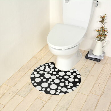 楽天市場 拭ける トイレマット カスタム パターン トイレ マット サークル Sheetan シータン 60cm 55cm デザイン オーダードット ストライプ チェック 星 北欧 ポップ 壁紙屋本舗 壁紙屋本舗 カベガミヤホンポ