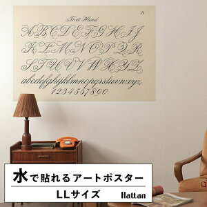 �y�ő�30���N�[�|���z�z���z �������ŉ��x���\���͂����� �A�[�g�|�X�^�[ ����OK �̂�t�� Hattan Art Poster �n�b�^���A�[�g�|�X�^�[ Cursive fonts from Draughtsman's Alphabets / HP-00002 LL�T�C�Y(134cm×90cm)