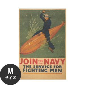ySiΏۃN[|zzz ŉx\͂ A[g|X^[ OK ̂t Hattan Art Poster nb^A[g|X^[ Join the Navy, the service for fighting men / HP-00016 MTCY(45cm×67cm)