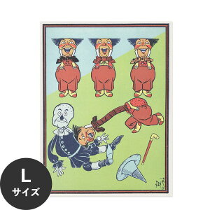 �y�ő�30���N�[�|���z�z���z �������ŉ��x���\���͂����� �A�[�g�|�X�^�[ ����OK �̂�t�� Hattan Art Poster �n�b�^���A�[�g�|�X�^�[ The head shot forward and struck the Scarecrow / HP-00032 L�T�C�Y(67cm×90c